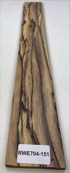 Fretboard Royal White Ebony, 720x89x10mm, Unique Piece #151